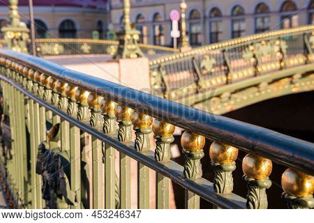 St. Petersburg, Russia. City View With Famous Landmarks