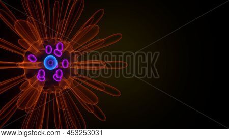 3d Illustration Of Actinophryidae Sol Of Microworld Anatomy