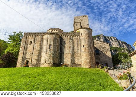 San Vittore Alle Chiuse. Roman Catholic Abbey And Church. The Edifice Is Known From The Year 1011. P