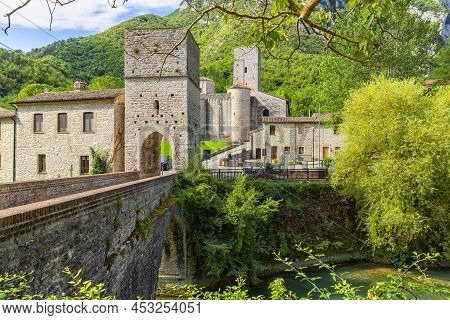 San Vittore Alle Chiuse. Roman Catholic Abbey And Church. The Edifice Is Known From The Year 1011. P
