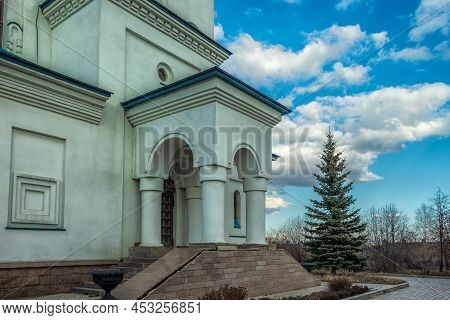 Epiphany Monastery. Temple Of The Icon Of The Mother Of God Assuage My Sorrows. Photo Taken In Chely