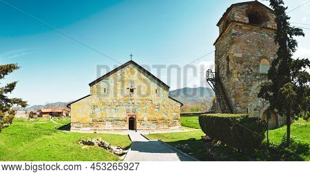 Beautiful Bolnisi Sioni Basilica, Old Famous Church And Monastery In Bolnisi