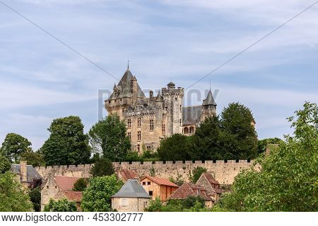Castle Chateau De Montfort Is Imposing Monument, Combines Elements Of Medieval And Renaissance Style