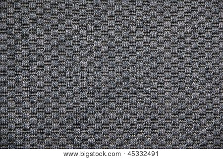Bakgrunden matta matta Flatwoven mörk grå närbild
