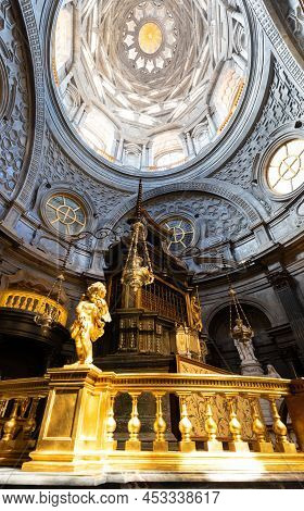 Turin, Italy - Circa August 2021: The Chapel Of The Shroud, 1694 By Guarini. One Of The Most Importa