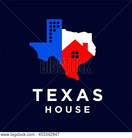 House Logo With Texas Concept, House Logo