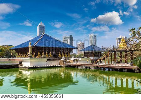 Seema Malakaya Temple In Colombo, Sri Lanka