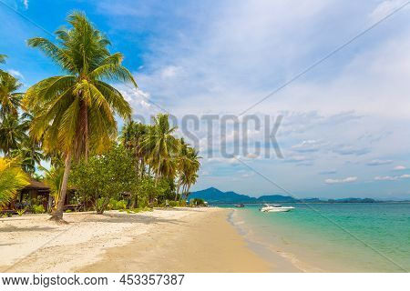 Tropical Beach At Koh Mook (koh Muk) Island, Thailand