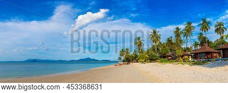 Panorama Of Tropical Beach At Koh Mook (koh Muk) Island, Thailand