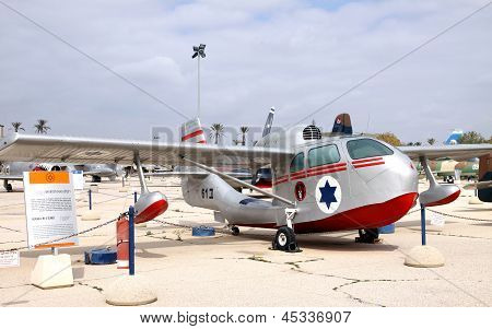 Museum Of The Air Force Of The Israel Defense Forces.  Republic Rc-3 Seabee