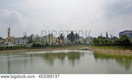 Beautiful View Of Bbmp Kalena Agrahara Lake. Spread Across Seven Acres With Freshwater, Thick Greene