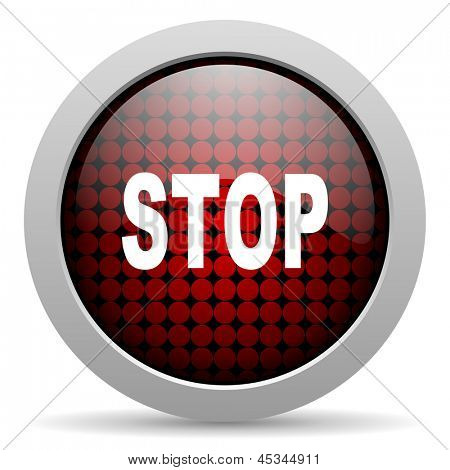 Stop blank ikon