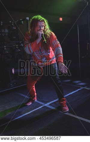Livonia, Michigan -usa- April 23, 2022: Redd Performing Live At Astronomicon 5