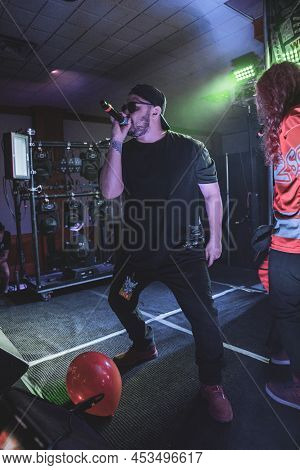 Livonia, Michigan -usa- April 23, 2022: Redd Performing Live At Astronomicon 5