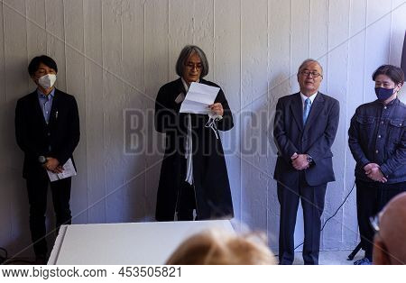 Venice, Italy - April 20: Inauguration Of The Japan Pavilion At The 59th International Art Exhibitio
