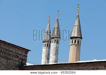 Detail from Topkapi Palace in Istanbul. Turkey