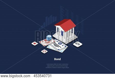 Concept Of Banking Loan, Money Loans, Return On Investment, Financial Solutions, Passive Income, Gov