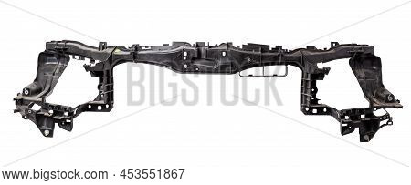 Plastic Stiffener Reinforcement For The Front Panel Of The Car Black Body Spare Part Of The Strength