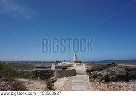 View Onto The Vasco Da Gama Pillar In Malindi, Kenya
