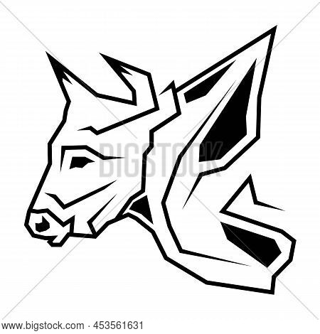 Cow Icon Vector. Flat Icon Stock. Vector Illustration On White Background.