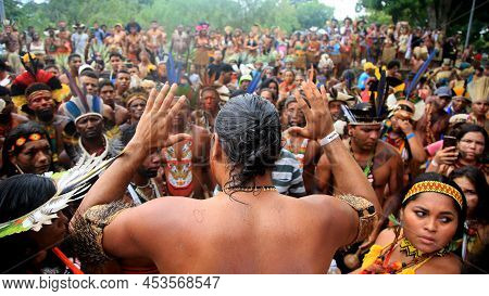 Indian Protest In Salvador
