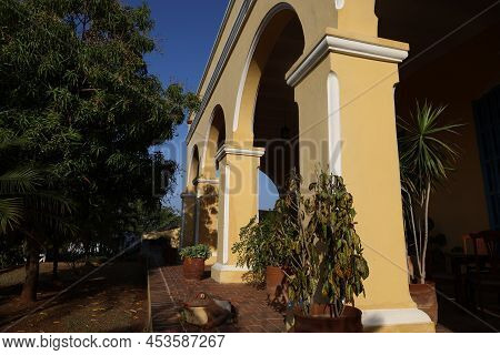 Manaca Iznaga House In The Valley De Los Ingenios, Cuba. High Quality Photo