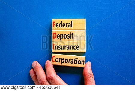 Fdic Federal Deposit Insurance Corporation Symbol. Concept Words Fdic Federal Deposit Insurance Corp