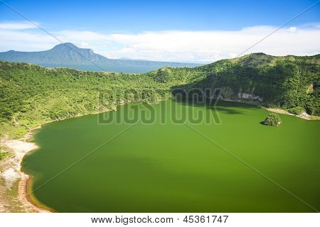Lago Taal vulcano Tagaytay Filippine