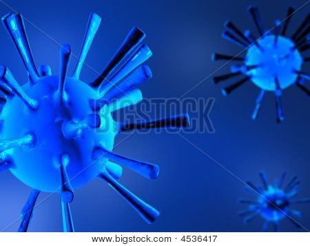 3D rendering Virus