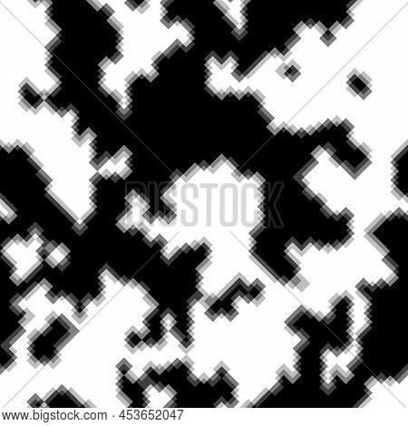 Texture Military Camouflage Seamless Pattern. Abstract Army Vector Illustration