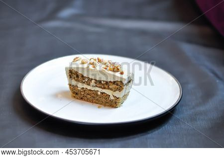 Coffee Cake Or Banoffee Or Banoffee Cake Or Piece Of Cake