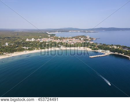 Amazing Aerial View Of South Beach Of Town Of Kiten, Burgas Region, Bulgaria