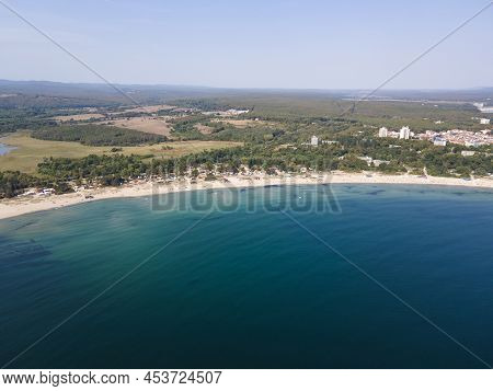 Amazing Aerial View Of South Beach Of Town Of Kiten, Burgas Region, Bulgaria