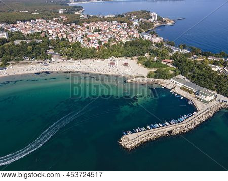 Amazing Aerial View Of South Beach Of Town Of Kiten, Burgas Region, Bulgaria