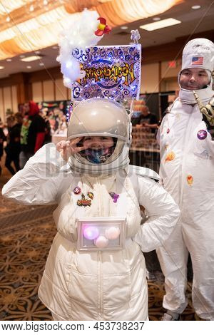 Livonia, Michigan -usa- April 23, 2022: Astronomicon 5 At Burton Manor