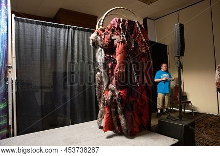 Livonia, Michigan -usa- April 23, 2022: Astronomicon 5 At Burton Manor