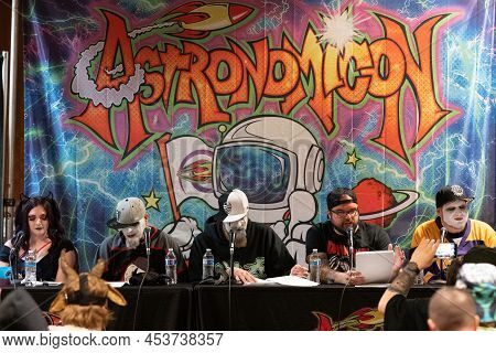 Livonia, Michigan -usa- April 23, 2022: Astronomicon 5 At Burton Manor