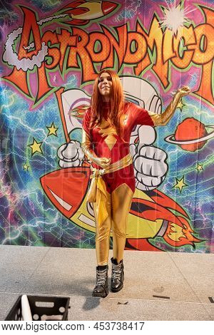 Livonia, Michigan -usa- April 23, 2022: Astronomicon 5 At Burton Manor