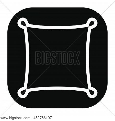 Abstract Geometric Symbol, Icon Vector Graphics, Illustration