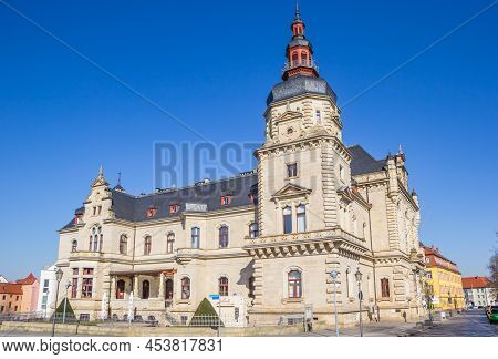 Merseburg, Germany - March 22, 2022: Historic Standehaus Building In The Center Of Merseburg, German