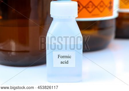 Formic Acid, A Chemical Used In The Laboratory Or Industry