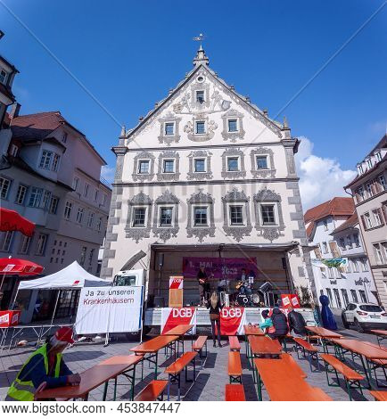 Ravensburg, Germany - Mai, 1, 2022: 