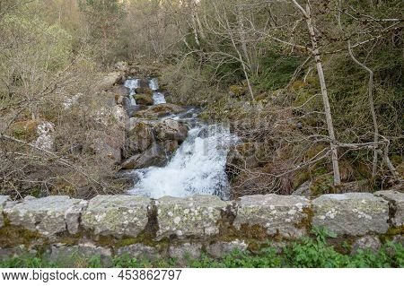 Trail At Madriu Perafita Claror Valley In Andorra,unesco World Heritage Site.