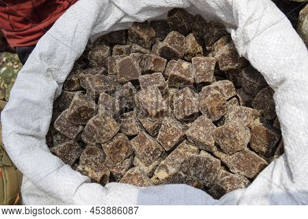 Ginger Jaggery From Tamil Nadu Known As Sillu Karupatti Made Of Sundried Ginger And Sugarcane Juice 