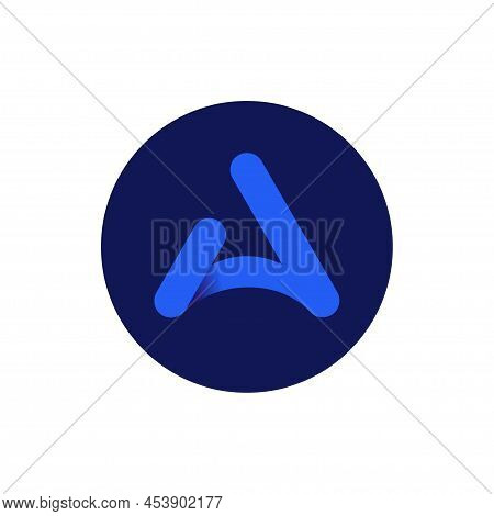 Ardana (dana) Coin Icon Isolated On White Background.