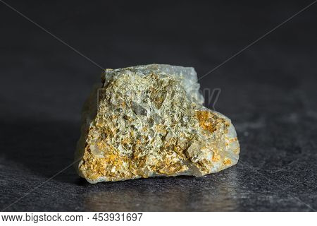 Stone With Little Rock Crystals From Austria