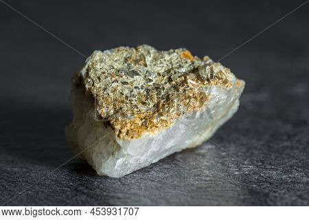 Stone With Little Rock Crystals From Austria