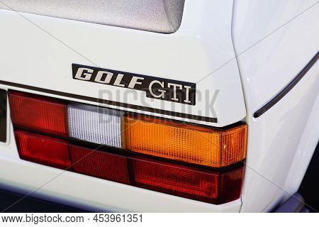 Bordeaux , Aquitaine  France - 05 01 2022 : Volkswagen Golf Gti 1 Car Young Timer And Classic Vintag