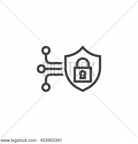 Secure Access Line Vector & Photo (Free Trial) | Bigstock