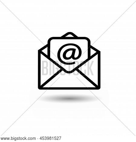 Mail Icon Vector. Email Icon Vector. E-mail Icon. Envelope Illustration